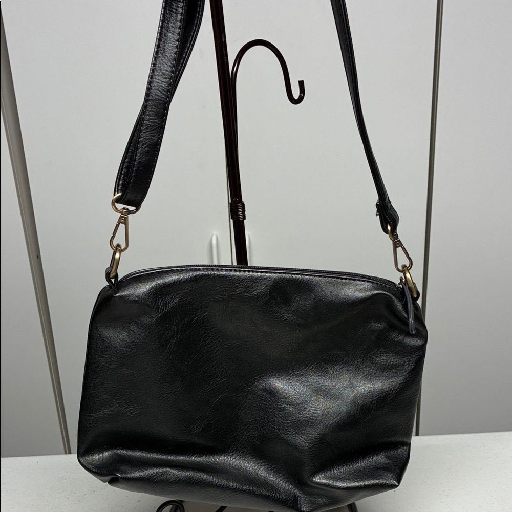Black Shoulder Crossbody Bag